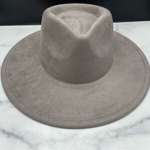Vegan Suede Cowboy Hat